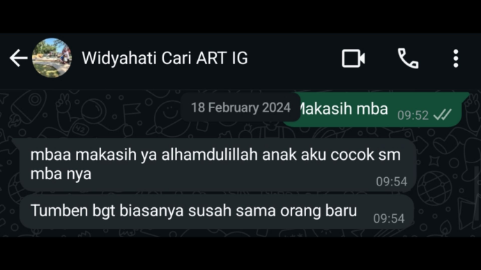Testimoni Pengguna Cupid Maid