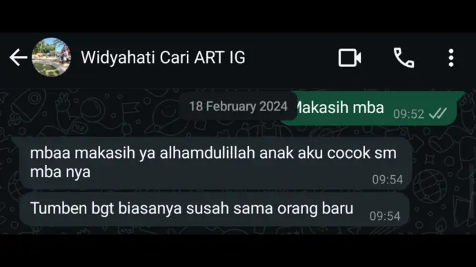 Testimoni Pengguna Cupid Maid